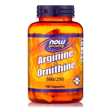 L-Arginine & Ornithine 500/250 mg Capsules